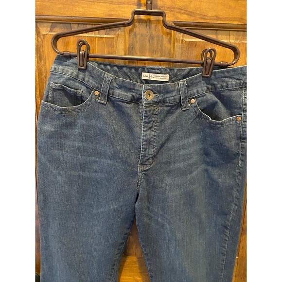 Lee Denim Jeans Slender Secret Womens Plus Size 18 Short Western Rodeo Pants - Picture 3 of 12